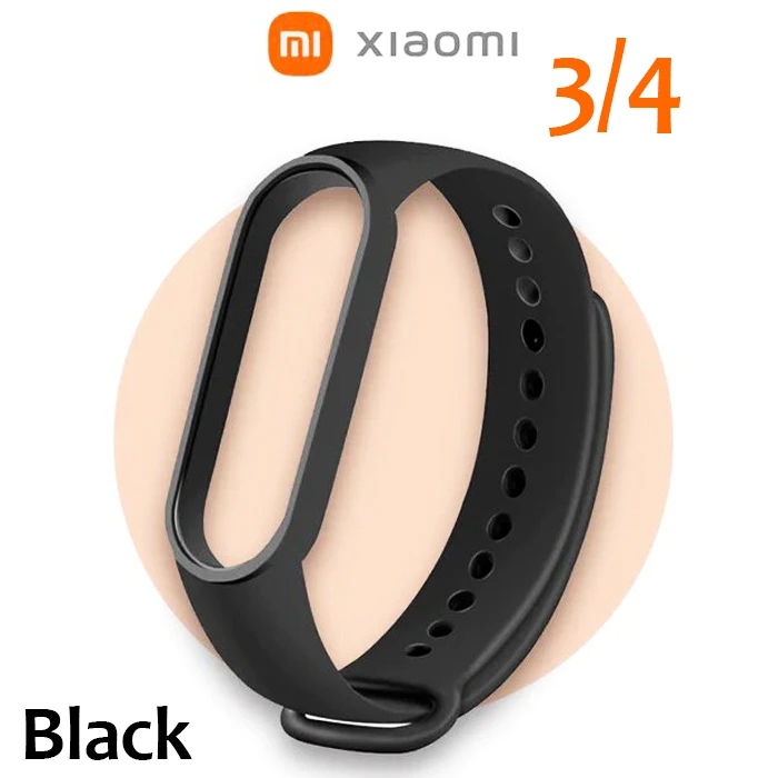 Xiaomi Mi Band 3/4 Silicone Strap - image 1