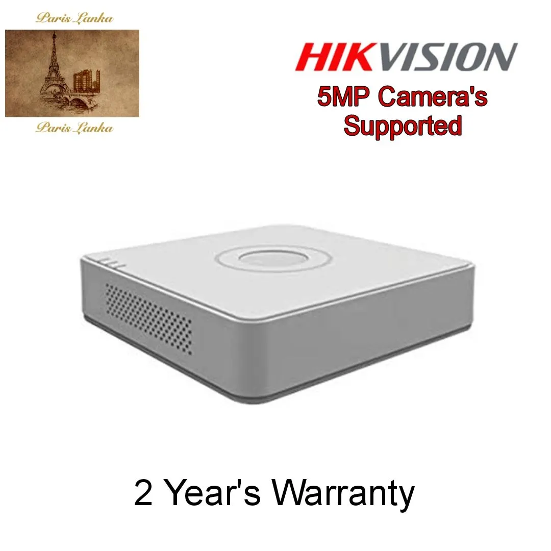 HIKVISION 8ch 5MP Turbo HD DVR - DS-7108HQHI-K1