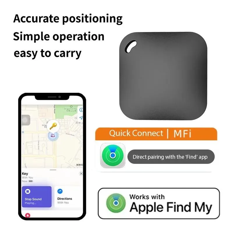 iTag Smart GPS Tracker Airtag Works with Apple Find My