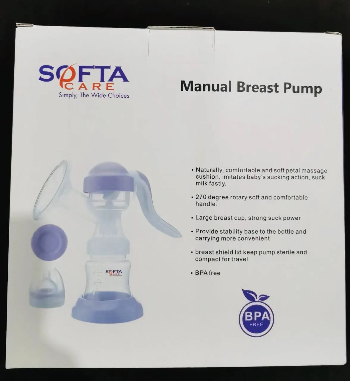 Generic Breast Pump Manual Hand Pump for Breastfeeding - image 4