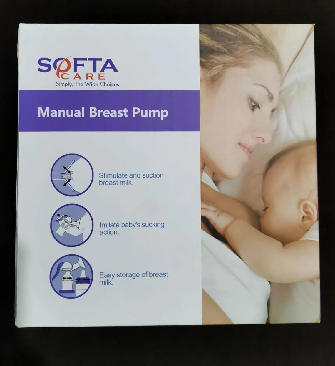 Generic Breast Pump Manual Hand Pump for Breastfeeding - image 5