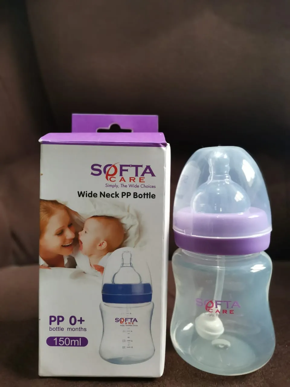 Generic Feeding Wide Neck Bottle Plastic 150ml