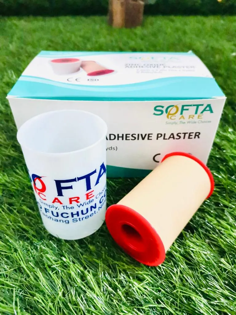 SOFTA CARE Zinc Oxide Plaster 7.5CMX5Y - image 1