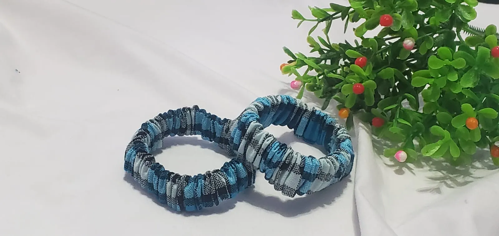 Generic Scrunchies Handmade Hair Accessory
