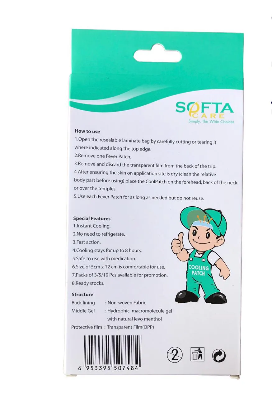 Generic Cooling Gel Patch 6 Stripes - image 2