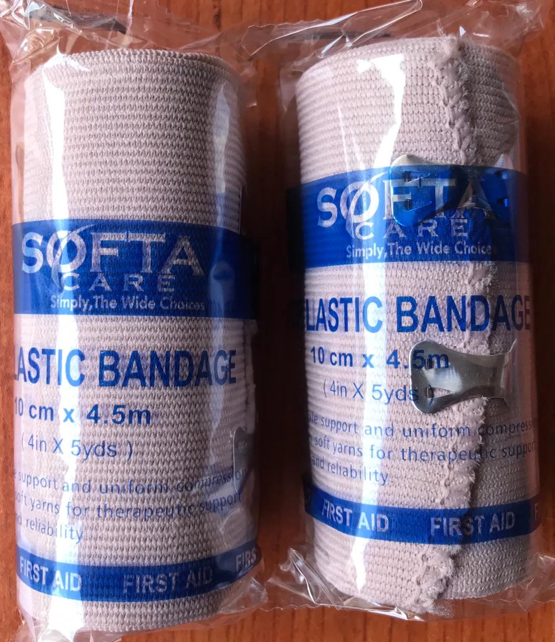 Generic High elastic Bandage 10cm x 4.5cm 2pcs Pack - image 3