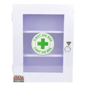 Generic First Aid Box Wood Large 15x11x4