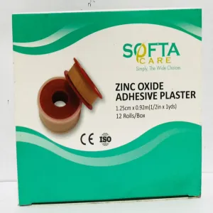 Generic Zinc Oxide Adhesive Plaster 1.25 x 0.92m 12 pcs