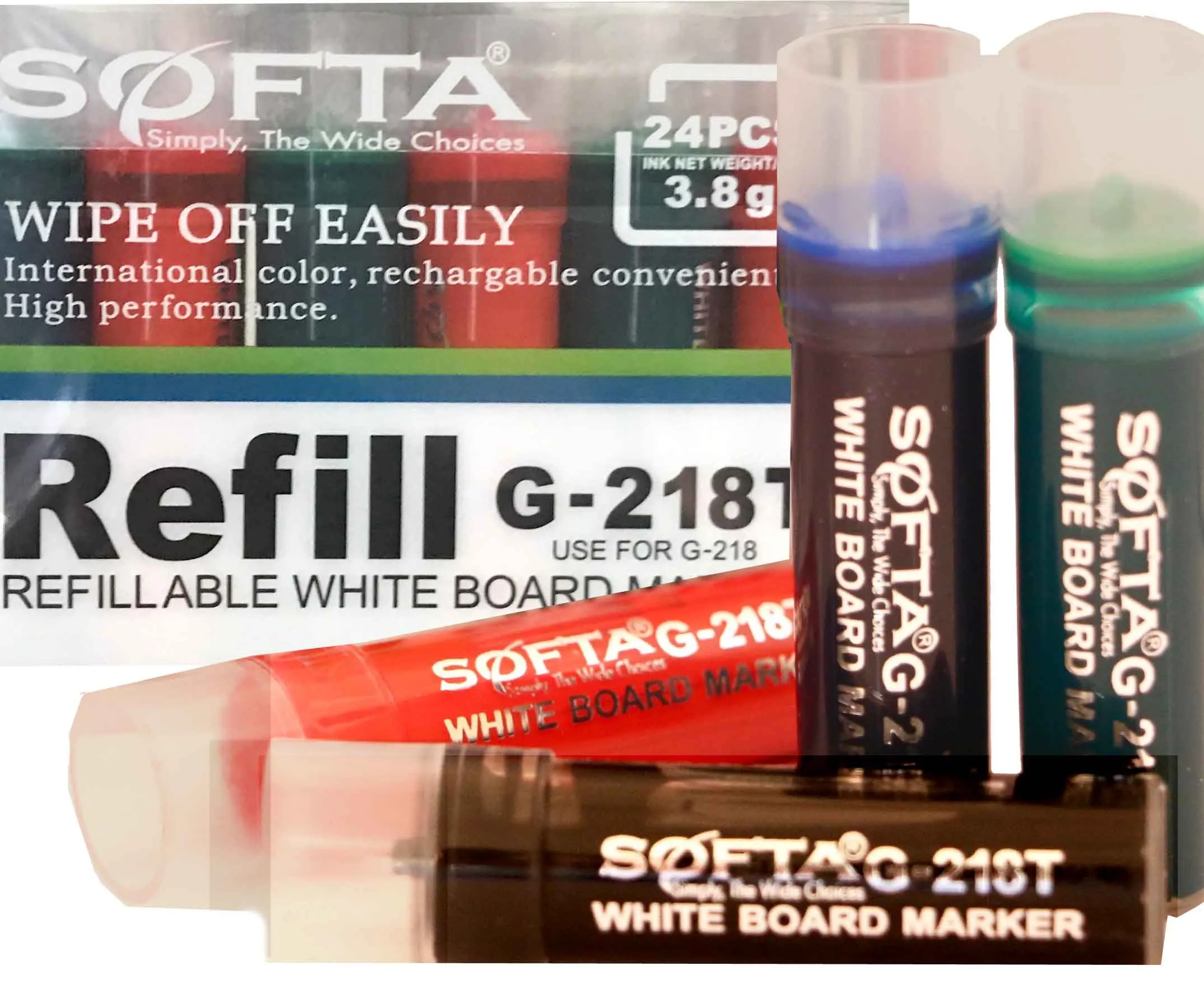 Generic White Board Marker Refill Cartridge Red