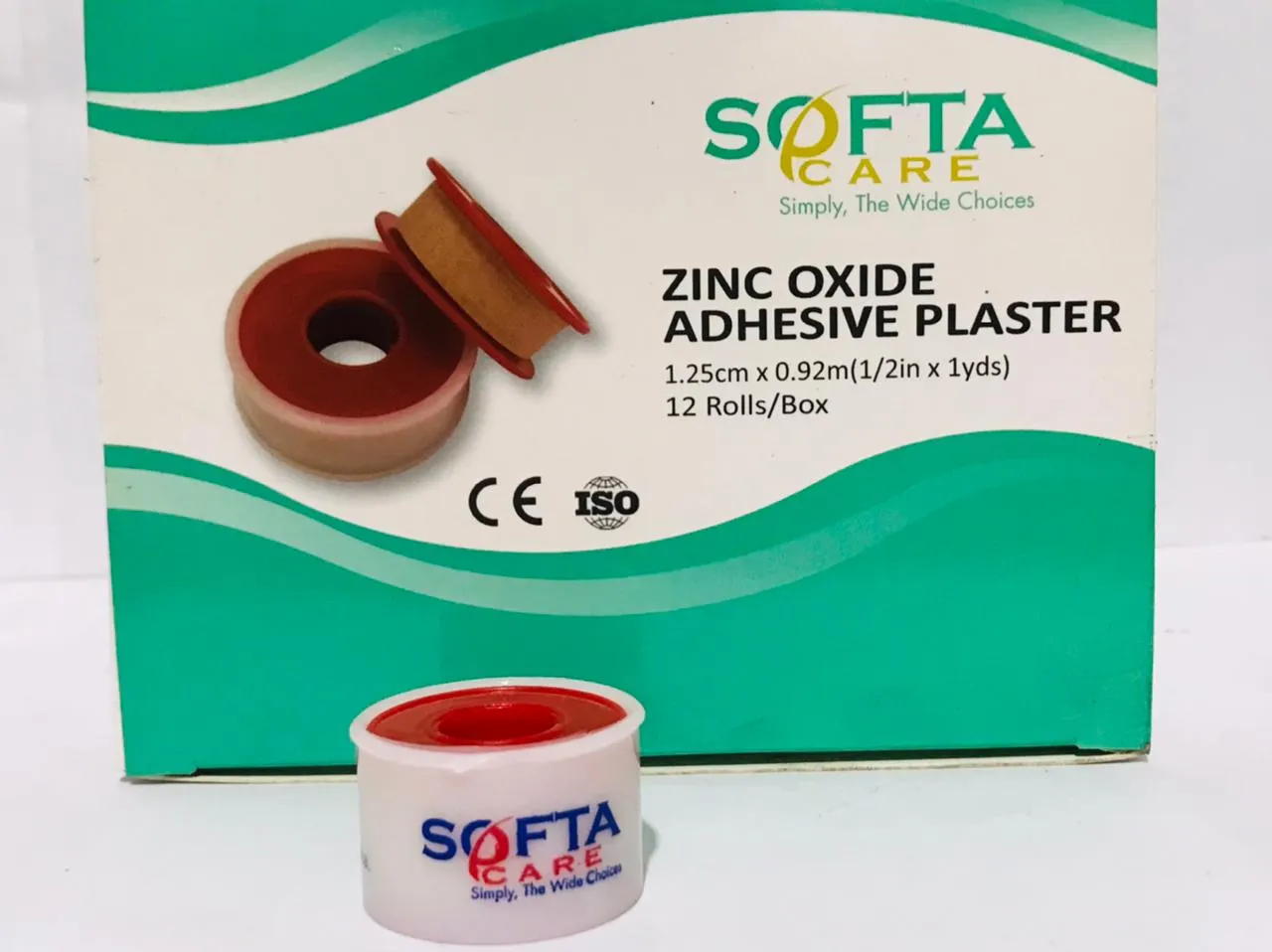 Generic Zinc Oxide Adhesive Plaster 1.25 x 0.92m 12 pcs - image 3