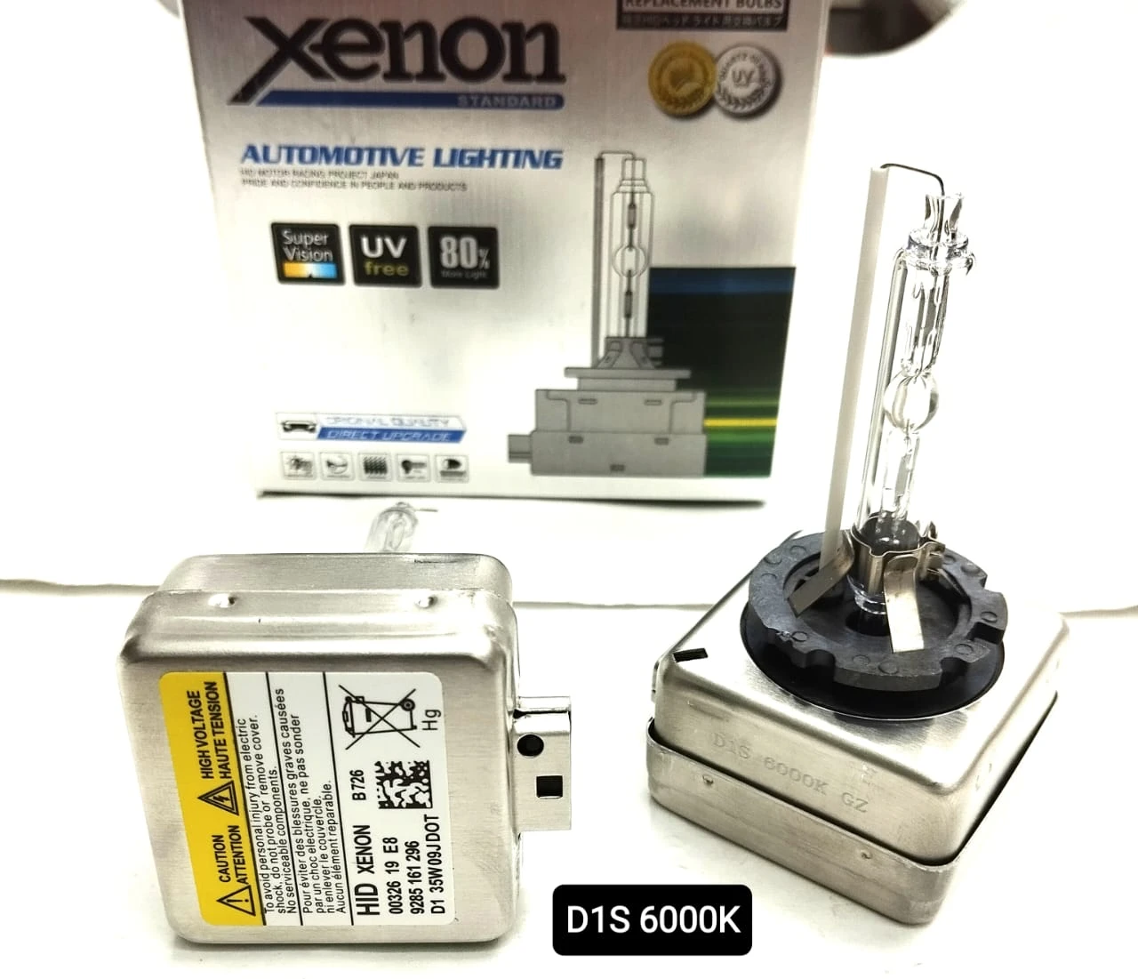 Generic D1S HID Xenon 6000K 35W Replacement Bulb - image 1