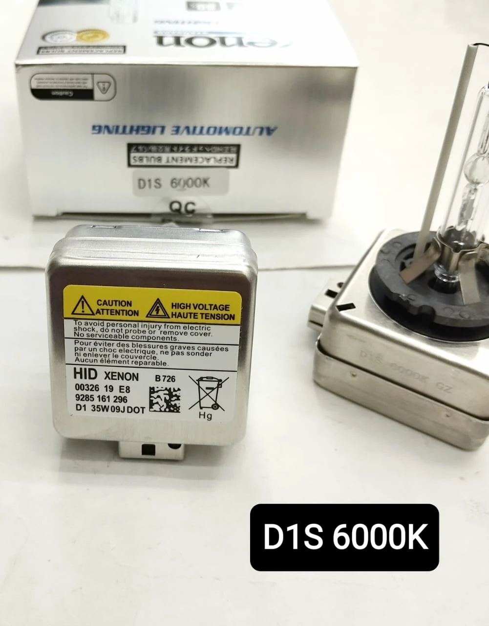 Generic D1S HID Xenon 6000K 35W Replacement Bulb - image 2