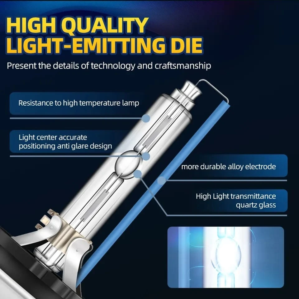Generic D1S HID Xenon 6000K 35W Replacement Bulb - image 4