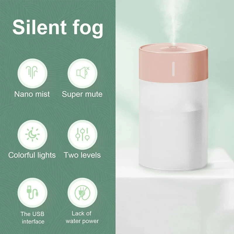 Generic 260ml Ultrasonic Aroma Air Humidifier Diffuser - image 2