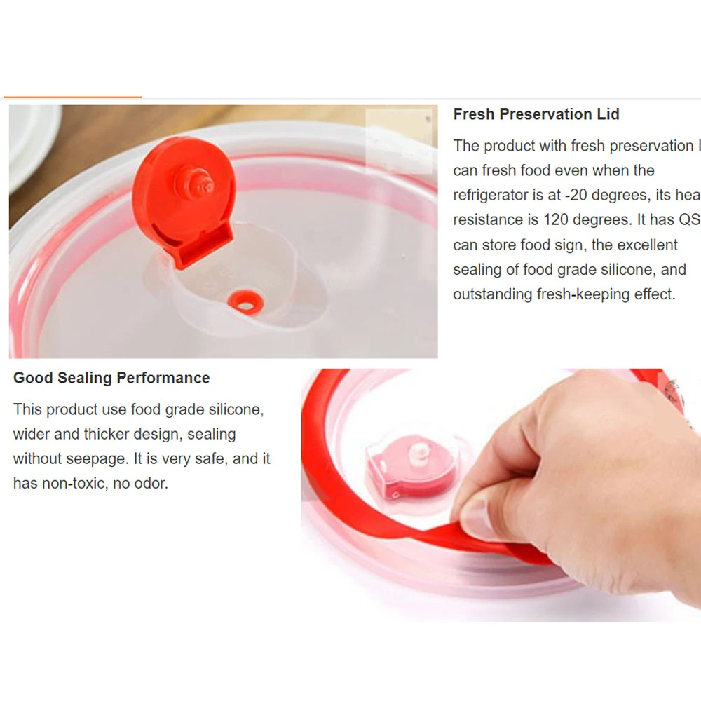 3Pcs Ceramics Bowls with Lids - Airtight Leak Proof - image 8