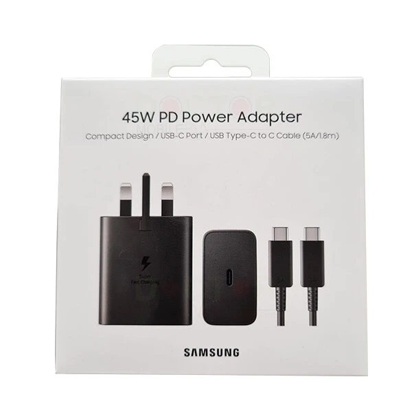 Samsung 45W Super Fast Charger Type C To Type C 5A Cable - image 1