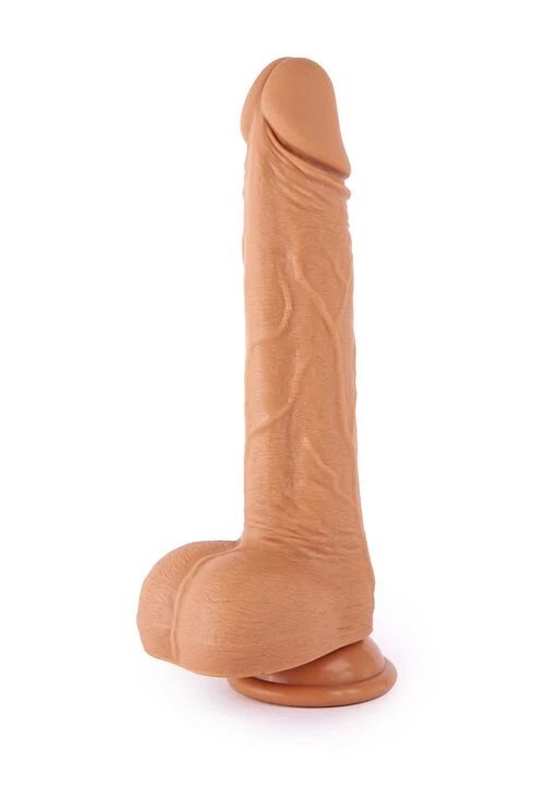 7.5 Inch Realistic Soft Dildo With Balls and Suction Cup - image 3