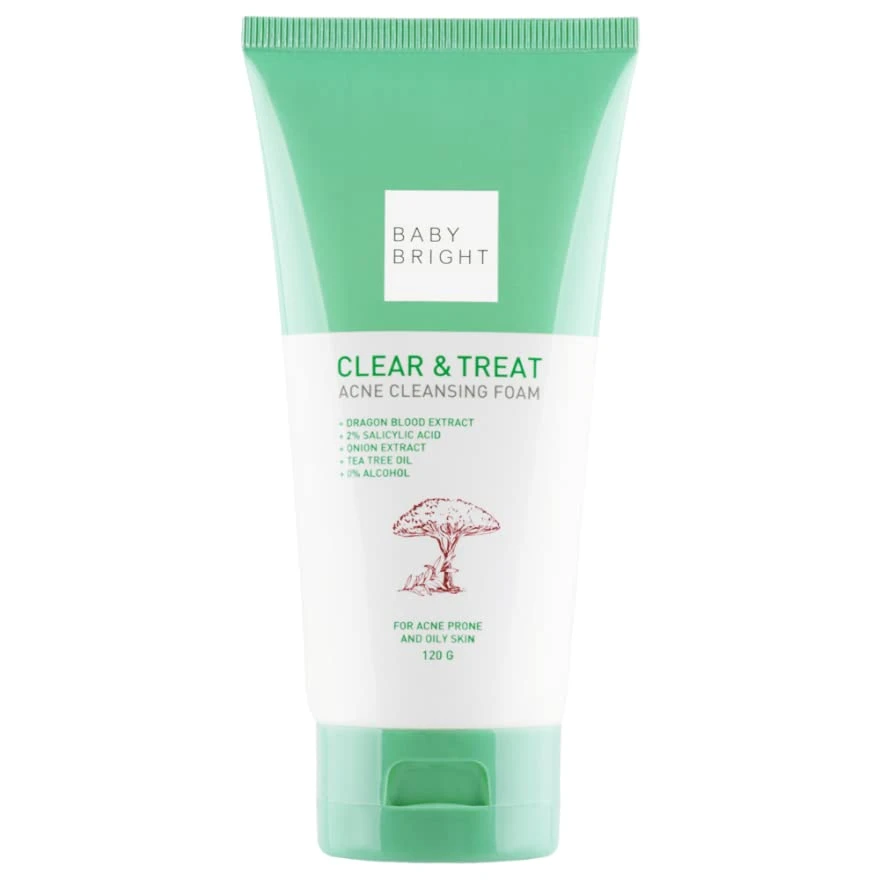 Baby Bright Clear&Treat Anti Pimple Cleansing Foam