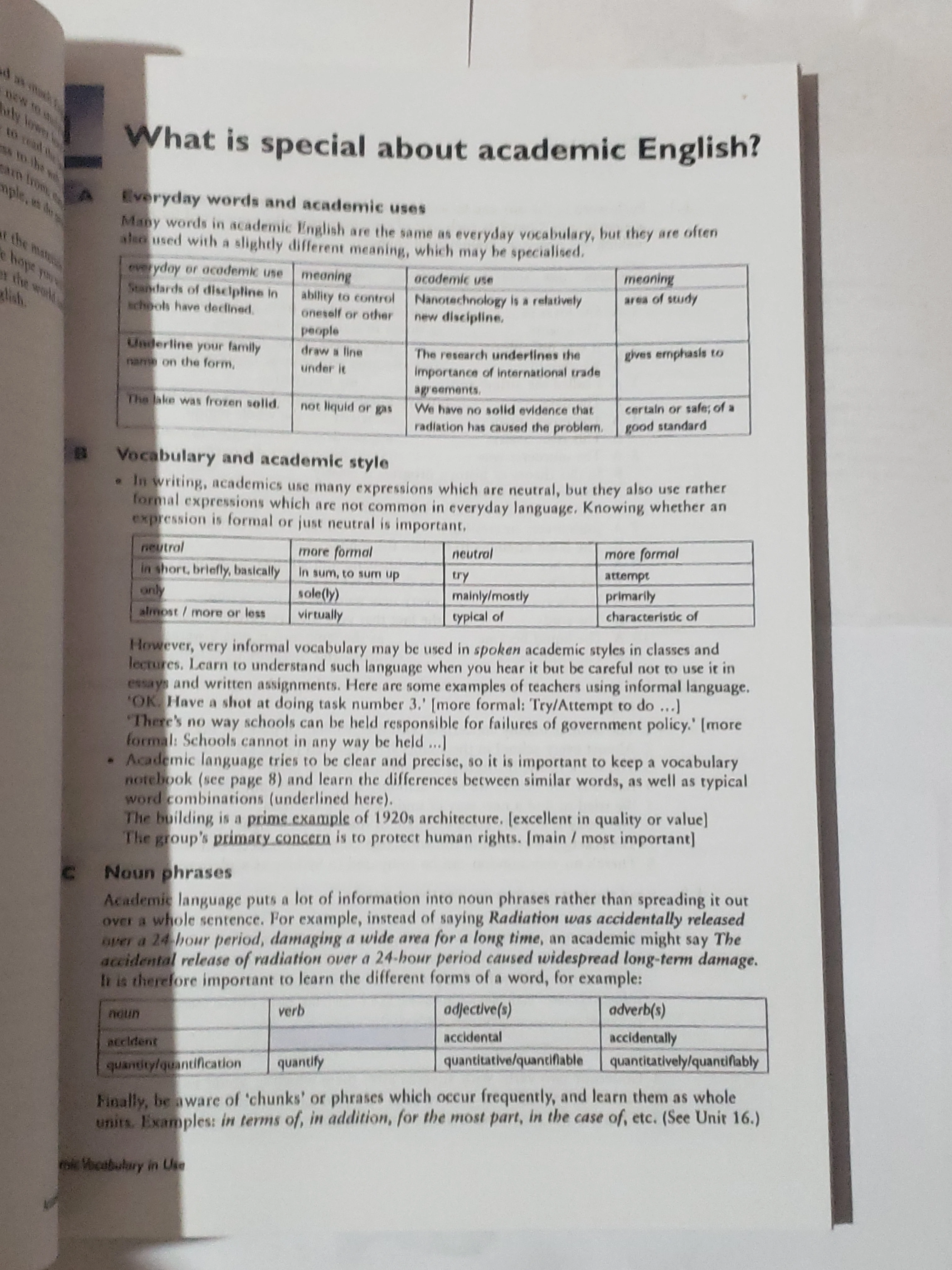 Cambridge English Academic Vocabulary in Use Printed Material Book - image 4