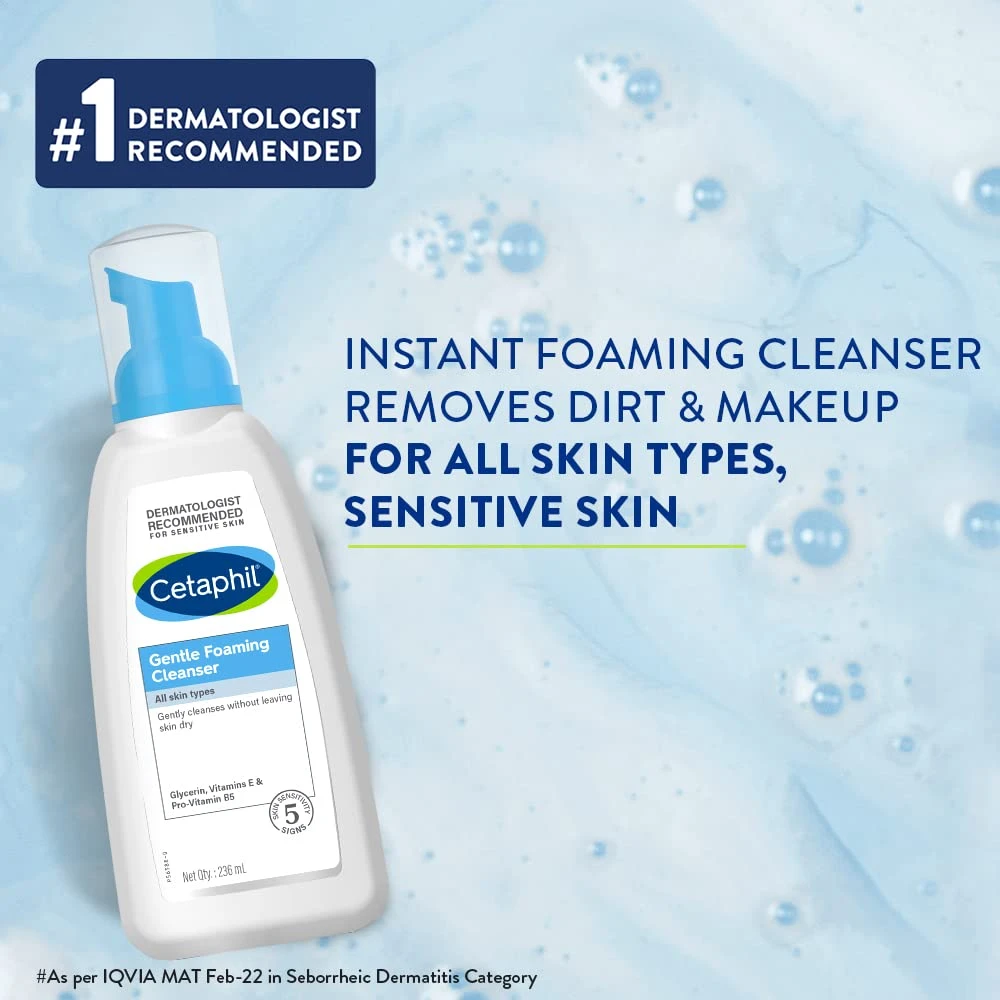 Cetaphil Oil Free Gentle Foaming Cleanser 236ml - image 6