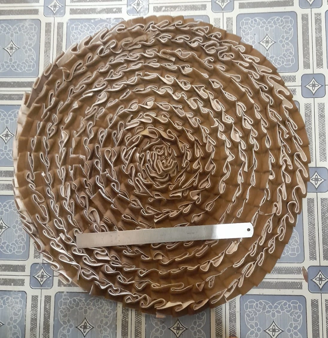 Generic Doormat Round High Quality Fabric