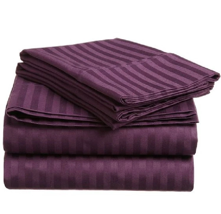Egyptian Cotton Striped Bedsheet King Size (90 X 100) - image 19