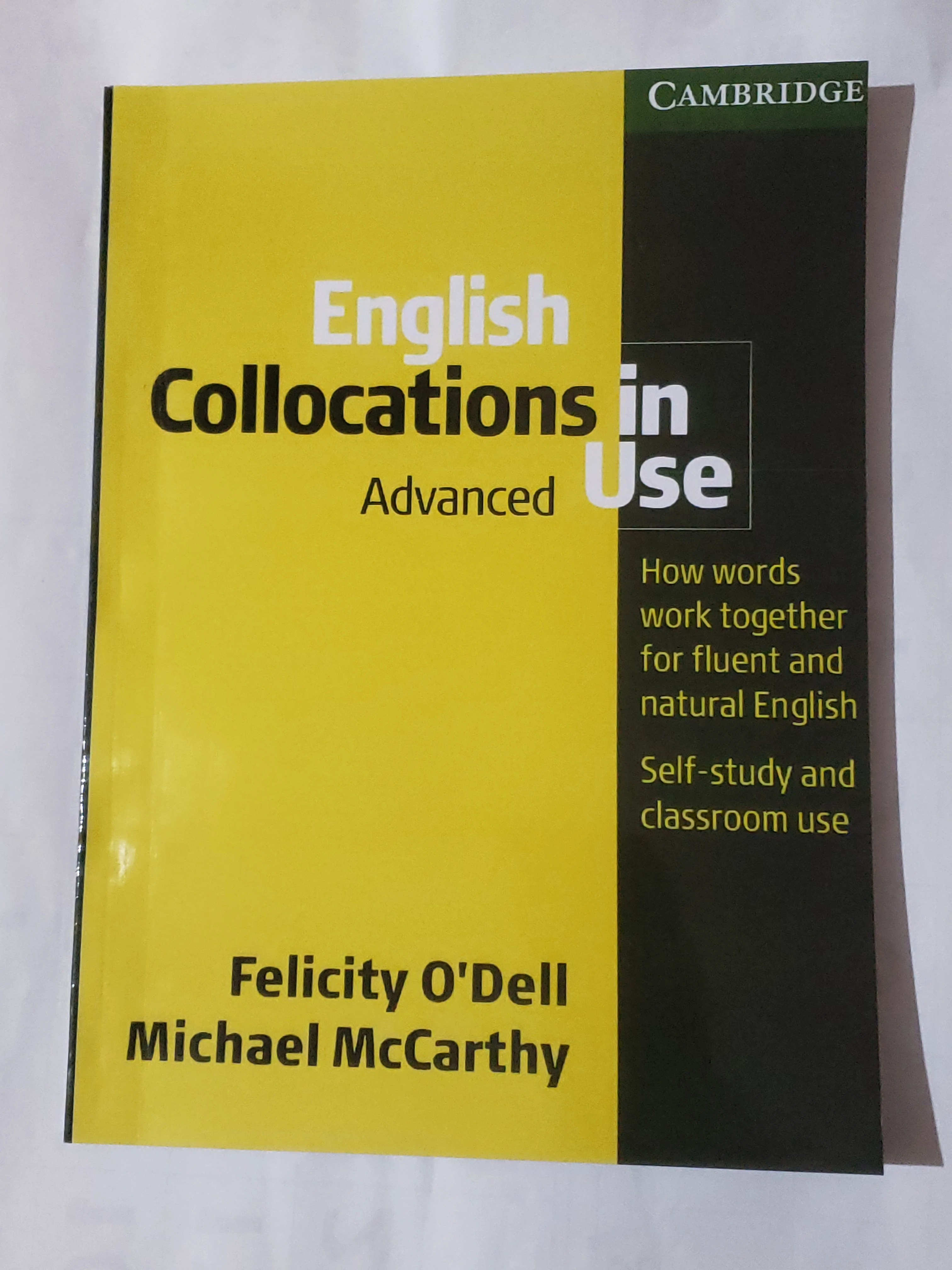 Cambridge English Collocation Advance Book