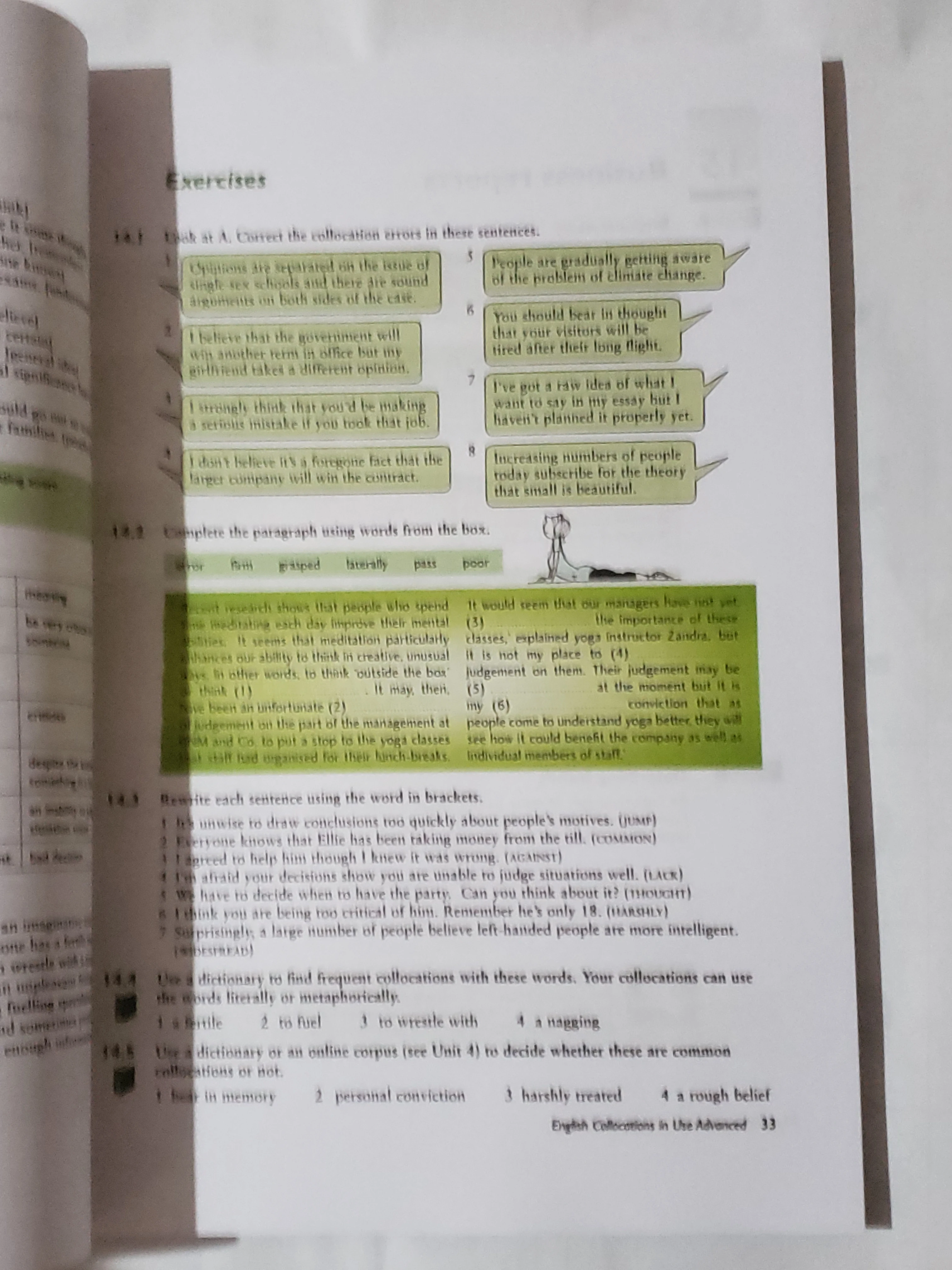 Cambridge English Collocation Advance Book - image 5