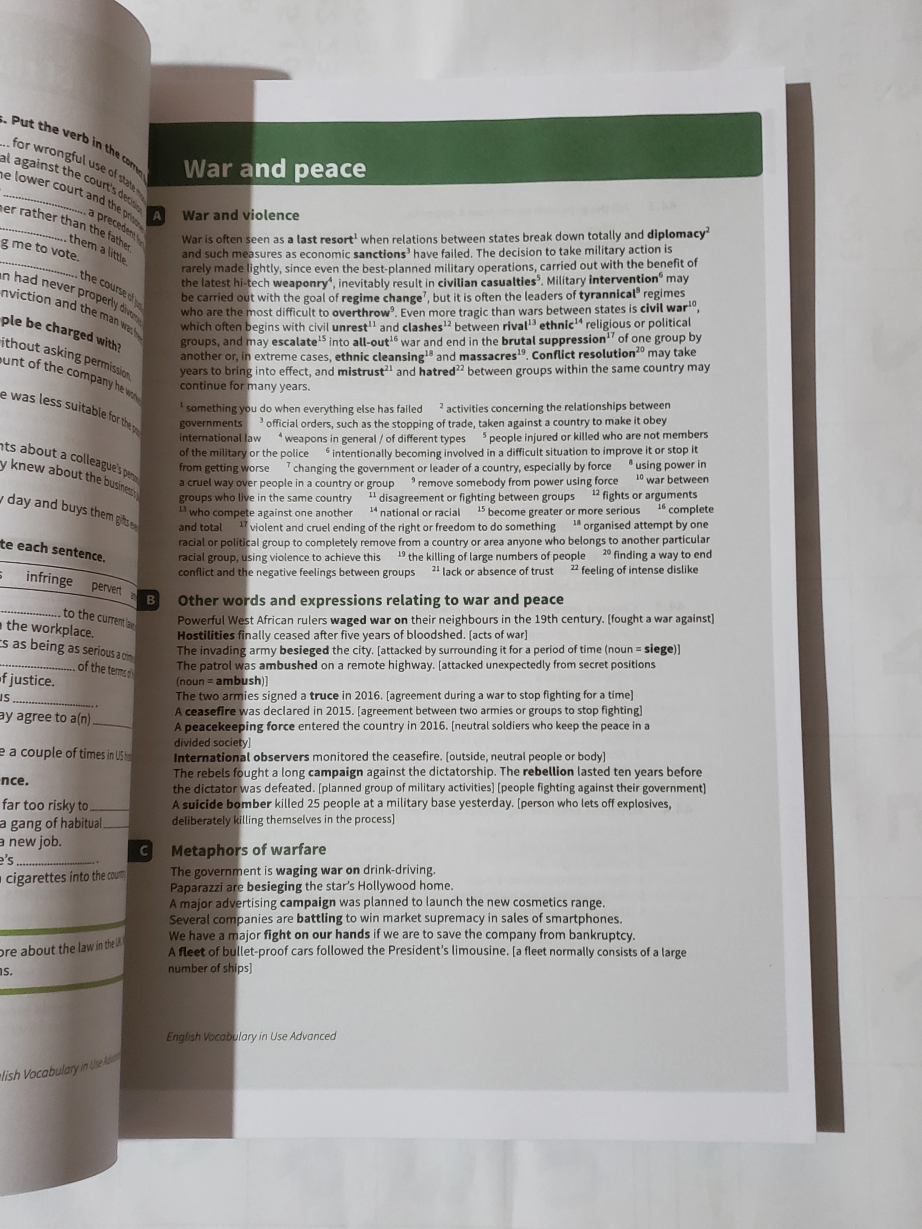 Cambridge English Vocabulary Advance Book - image 4