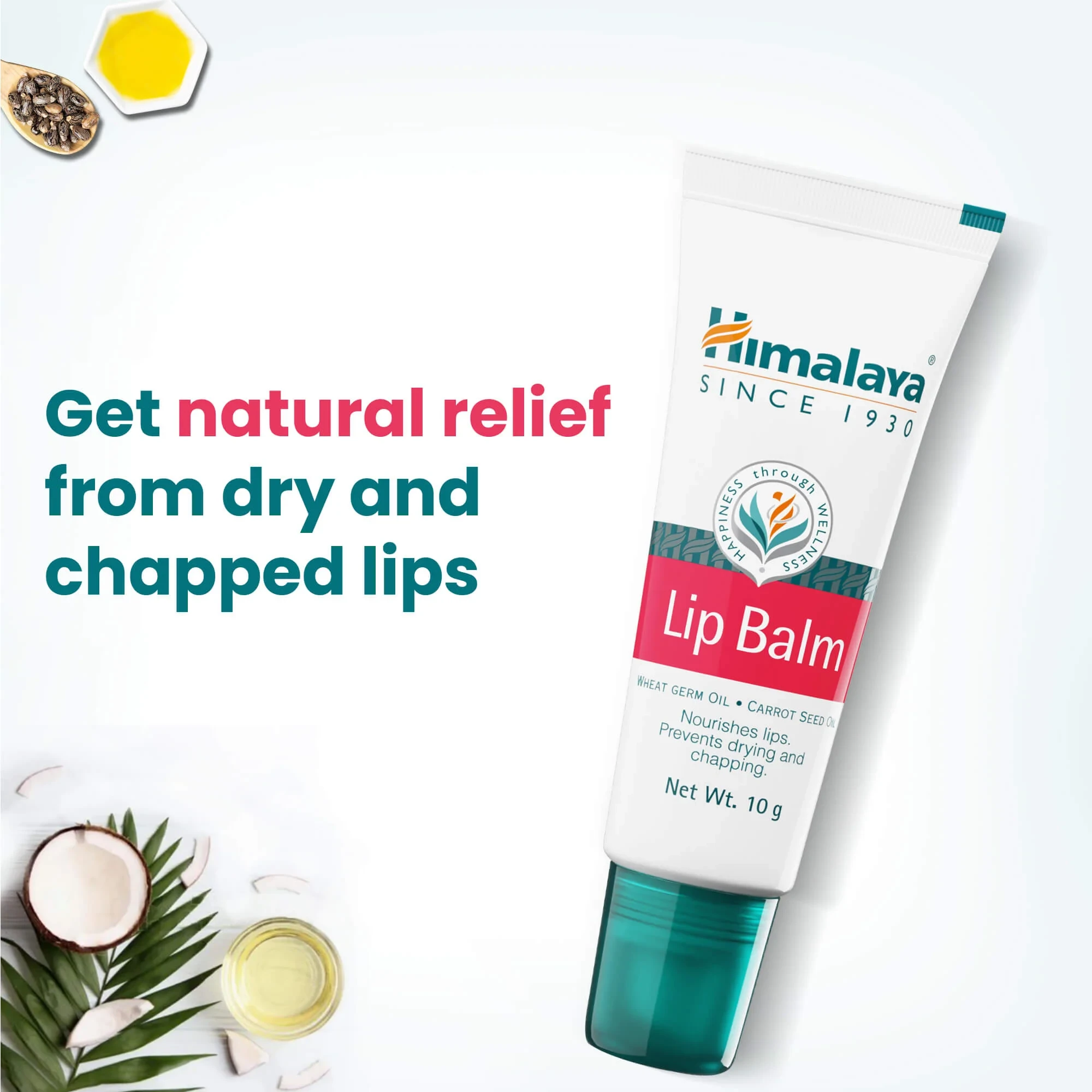 Himalaya Lip Balm Wheat Germ Oil - image 2