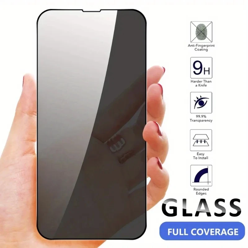 iPhone 14 Pro Max Anti-Spy Tempered Glass - image 1