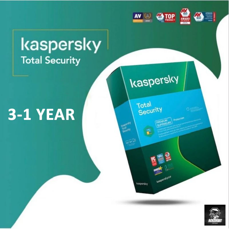 Kaspersky Total Security 3PC-1YR 2025 Genuine