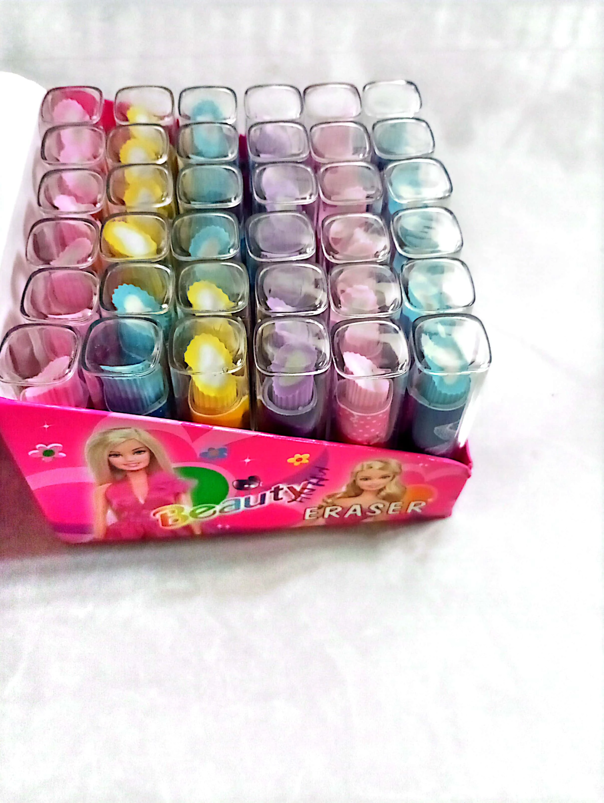 Generic Lipstick Shaped Eraser Multicolour - image 2