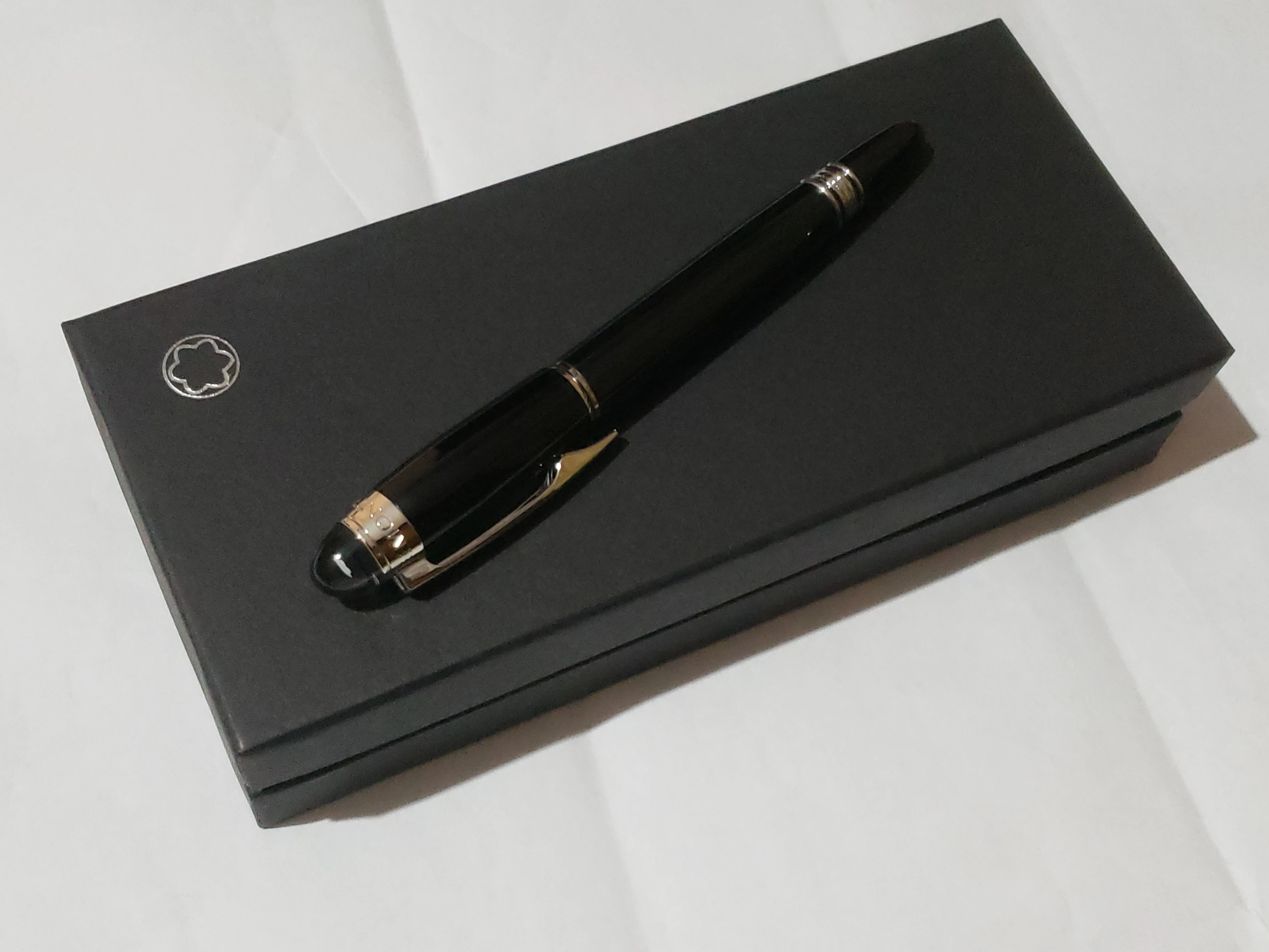 Mont Blanc Gift Set Leather Wallet Pen Belt Cufflinks - image 9