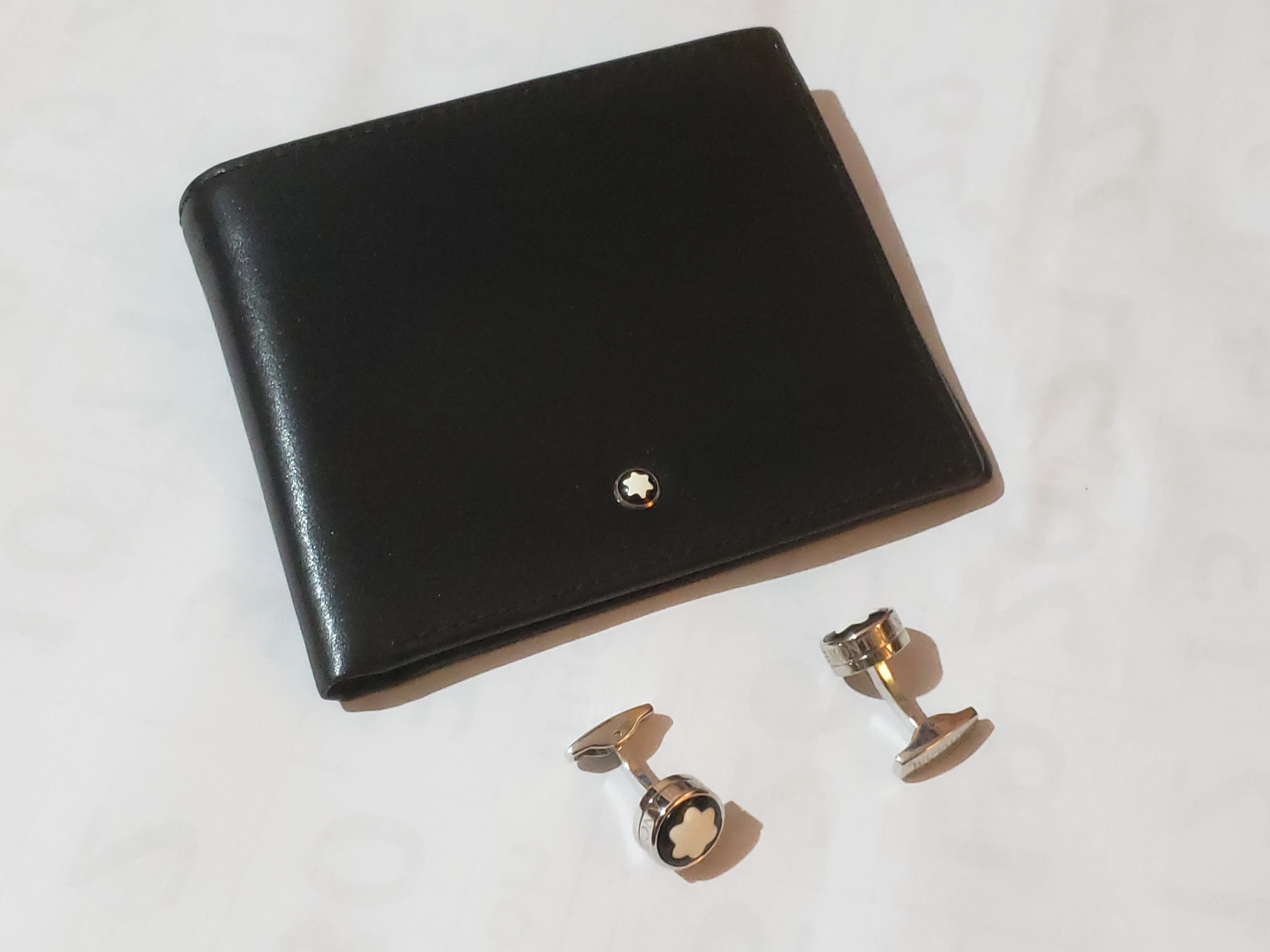 Mont Blanc Wallet Cufflink Set - image 2