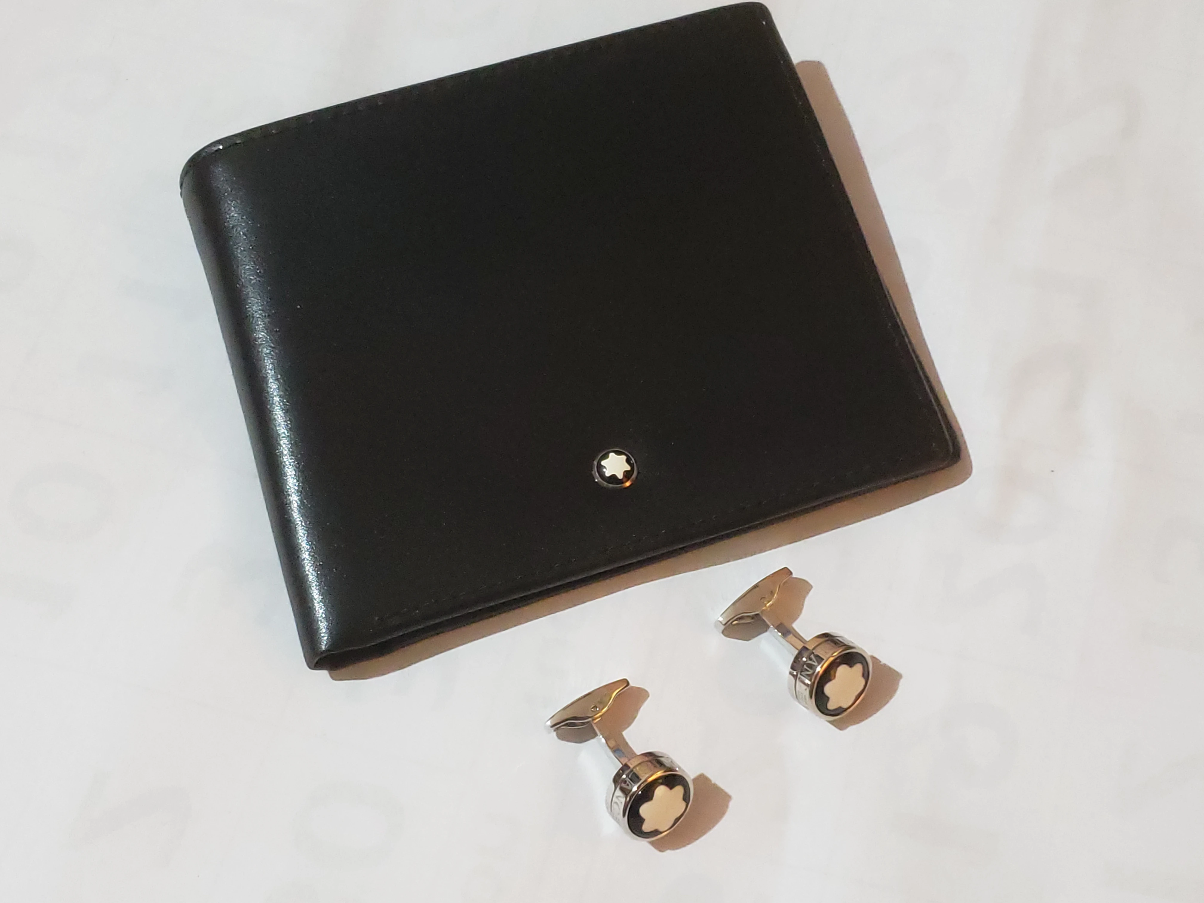 Mont Blanc Wallet Cufflink Set - image 4