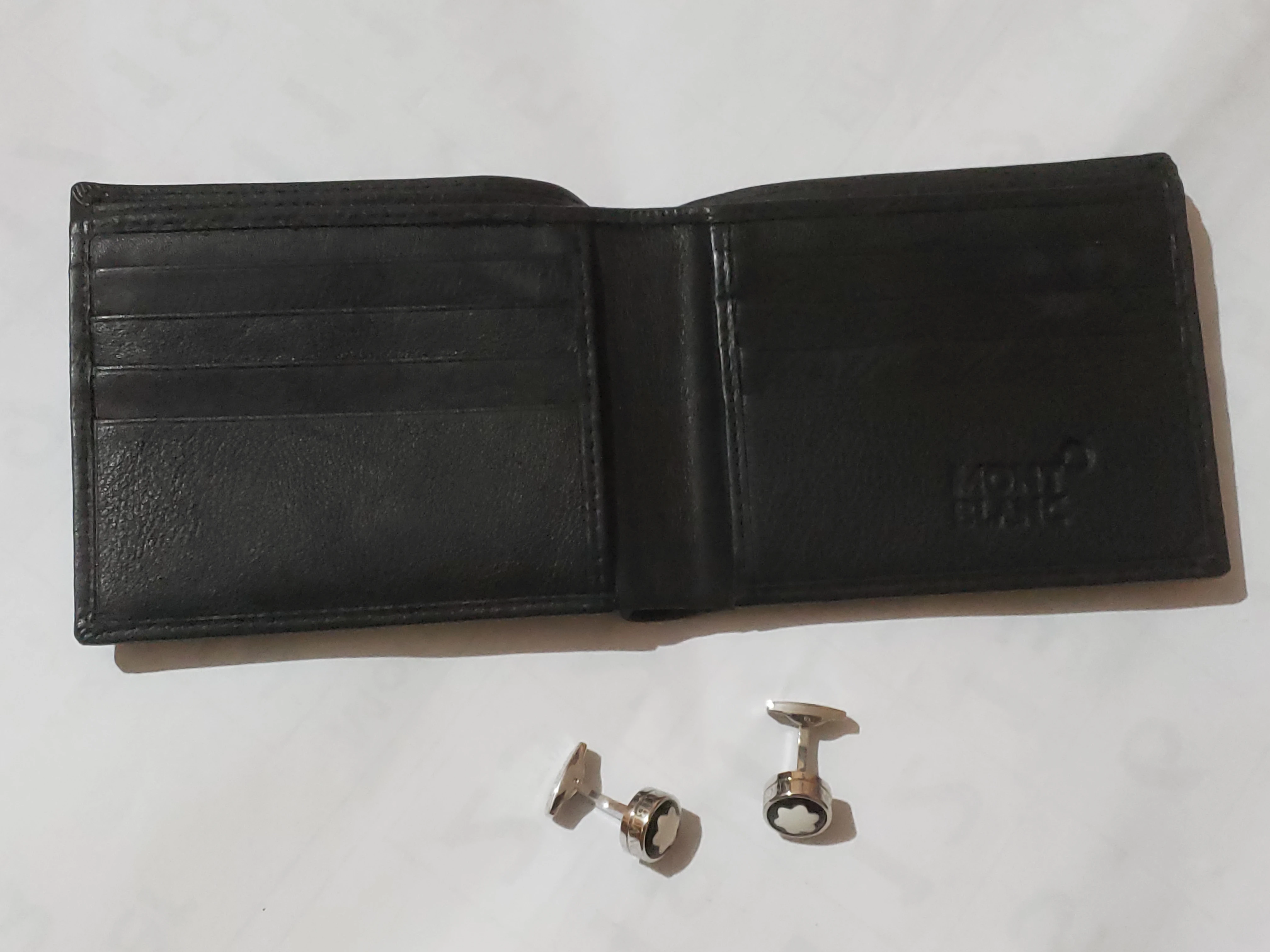 Mont Blanc Wallet Cufflink Set - image 21