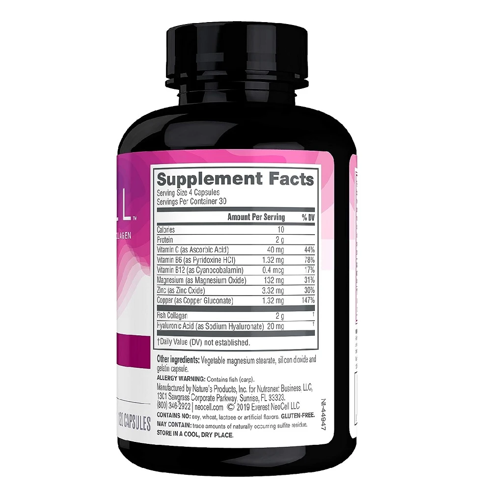 Neocell Marine Collagen Hyaluronic Acid Capsules - image 4
