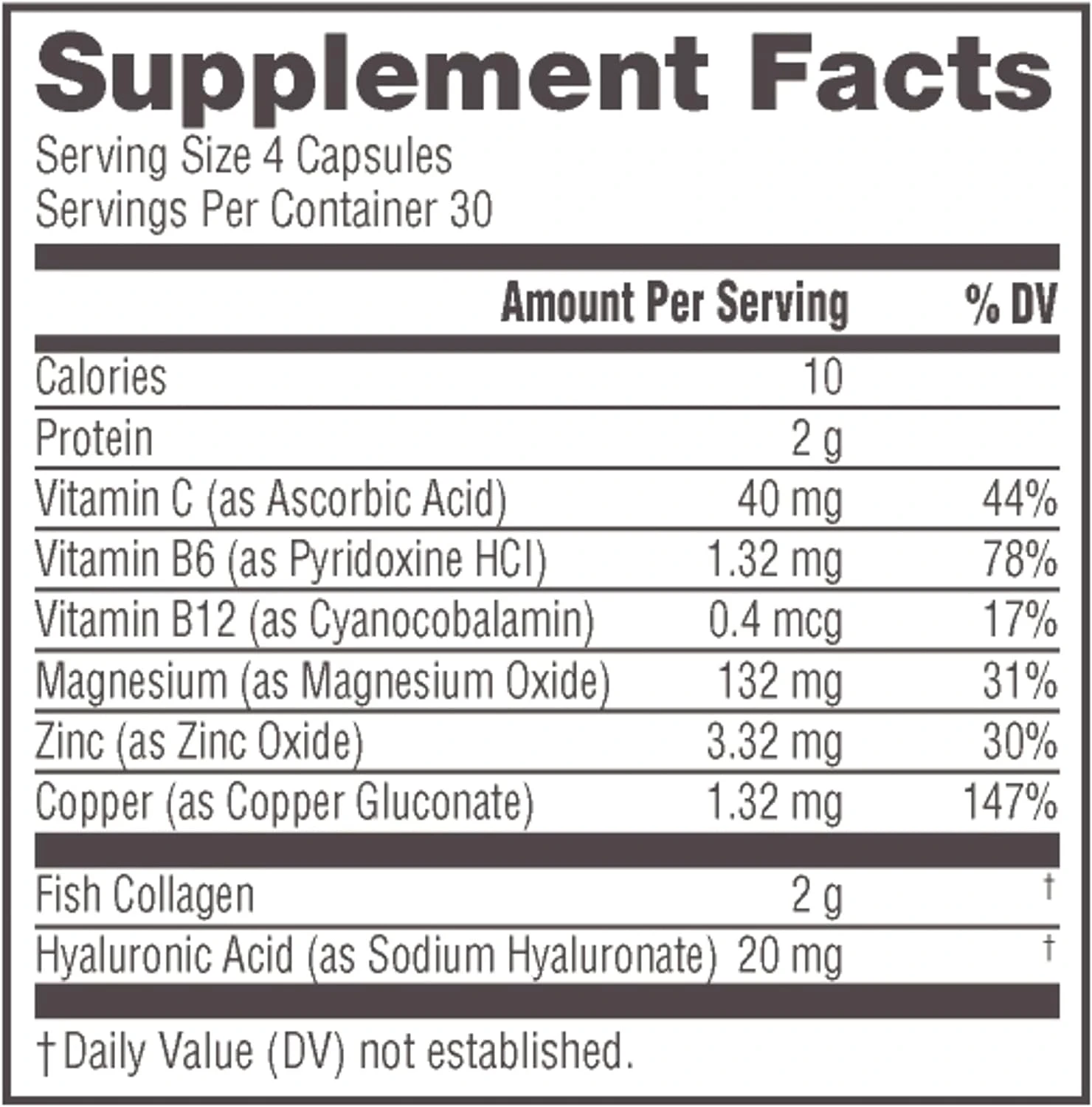 Neocell Marine Collagen Hyaluronic Acid Capsules - image 6
