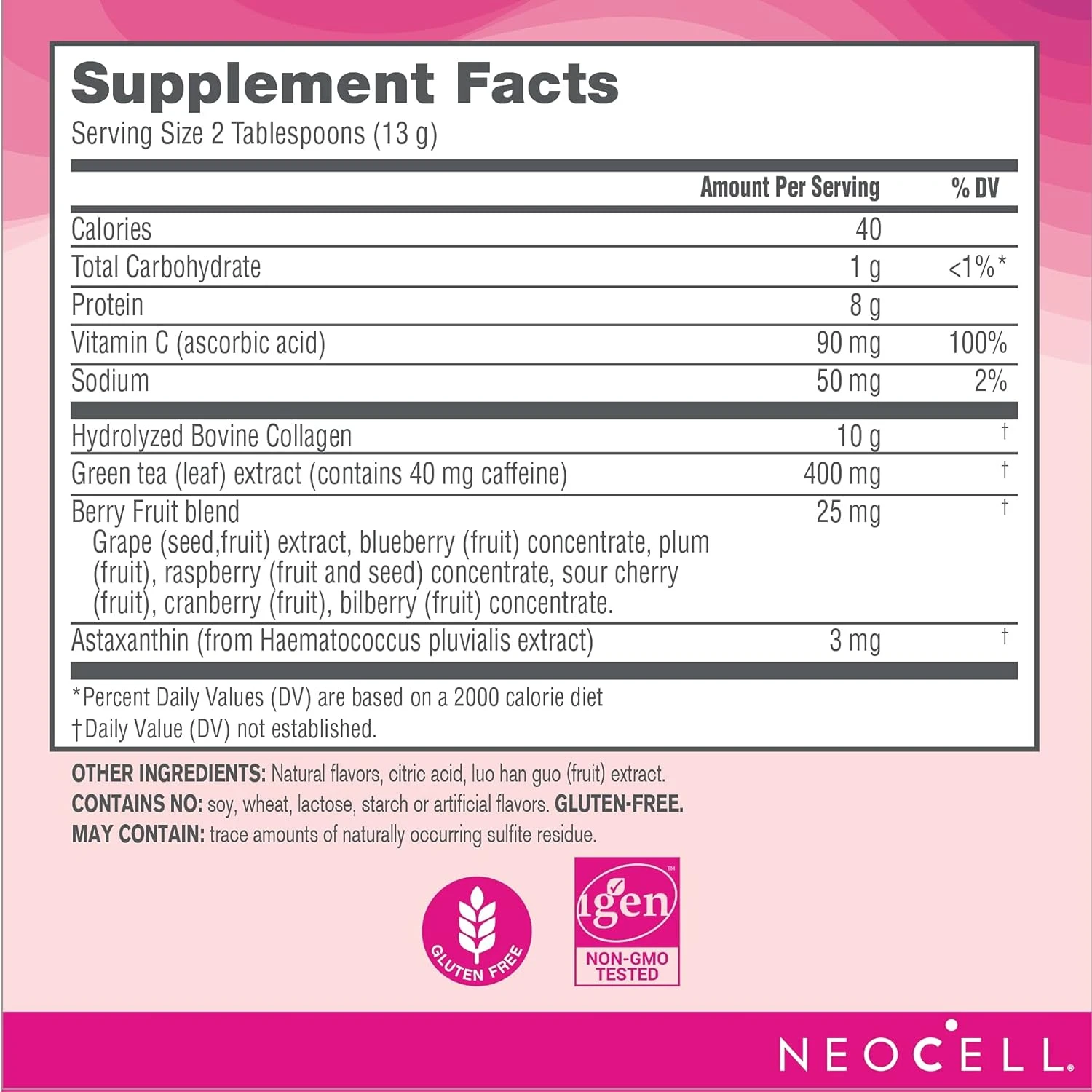 Neocell Rise & Renew Collagen Powder Skin Supplement - image 8