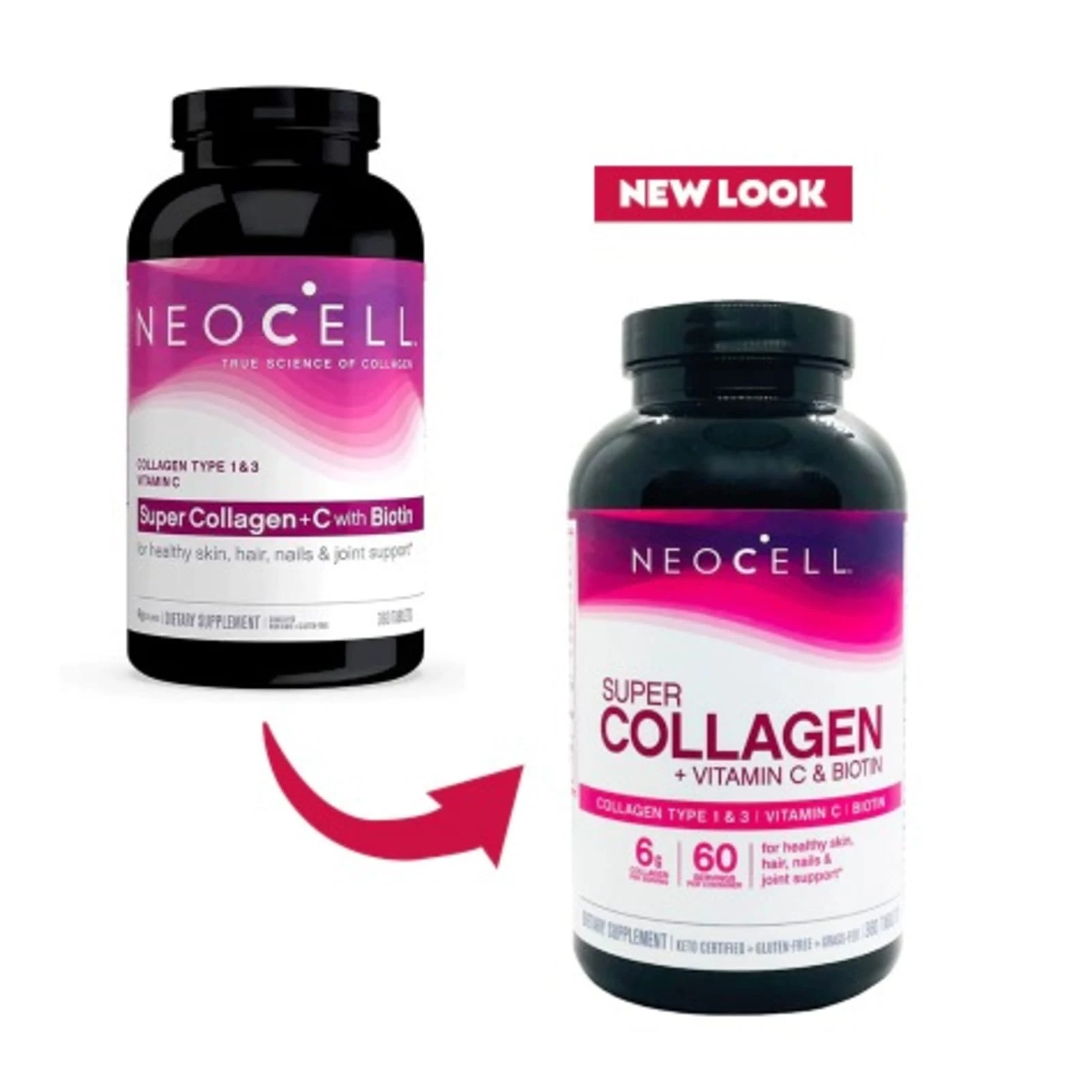 Neocell Super Collagen + C Biotin 360 Tablets