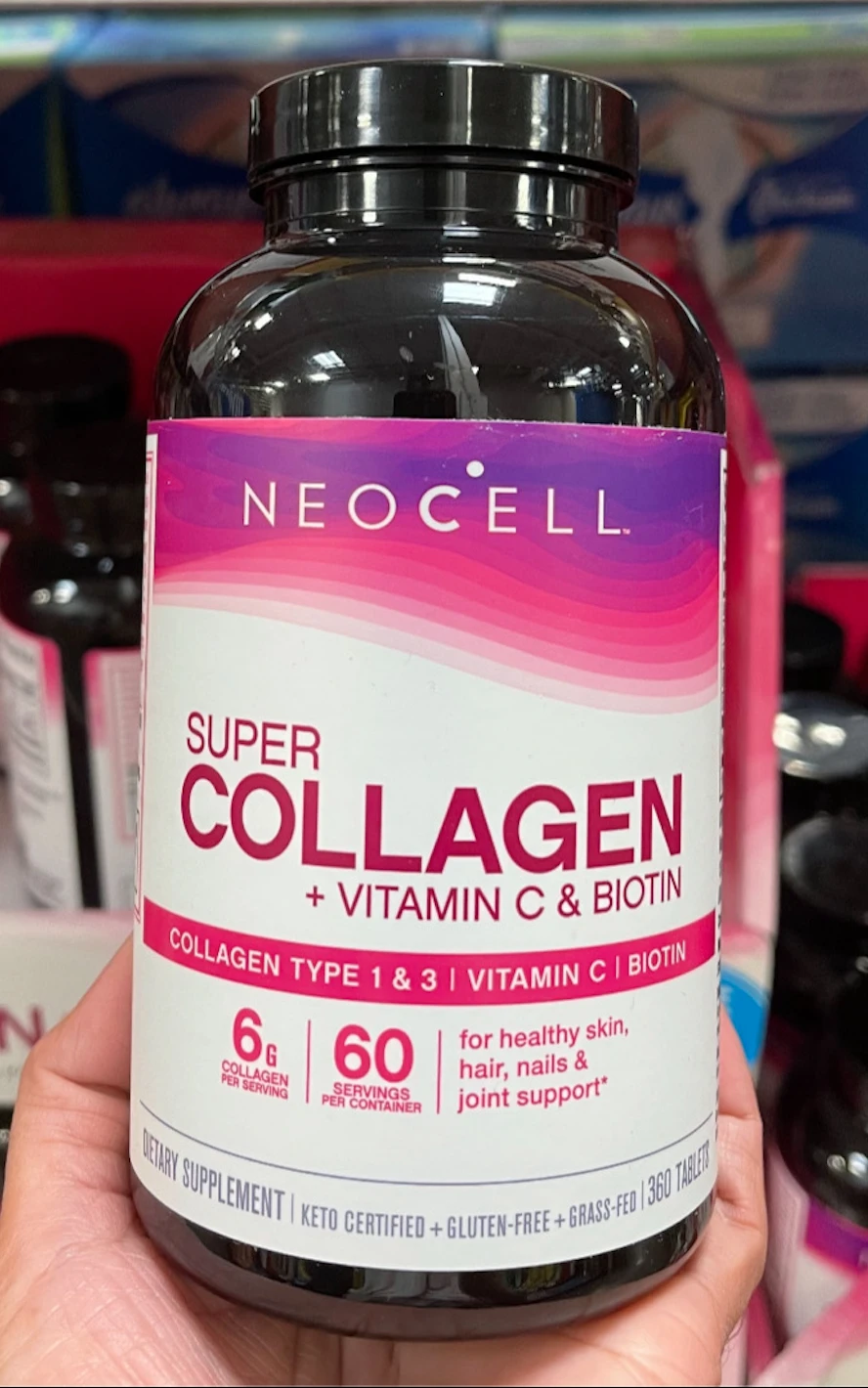Neocell Super Collagen + C Biotin 360 Tablets - image 4