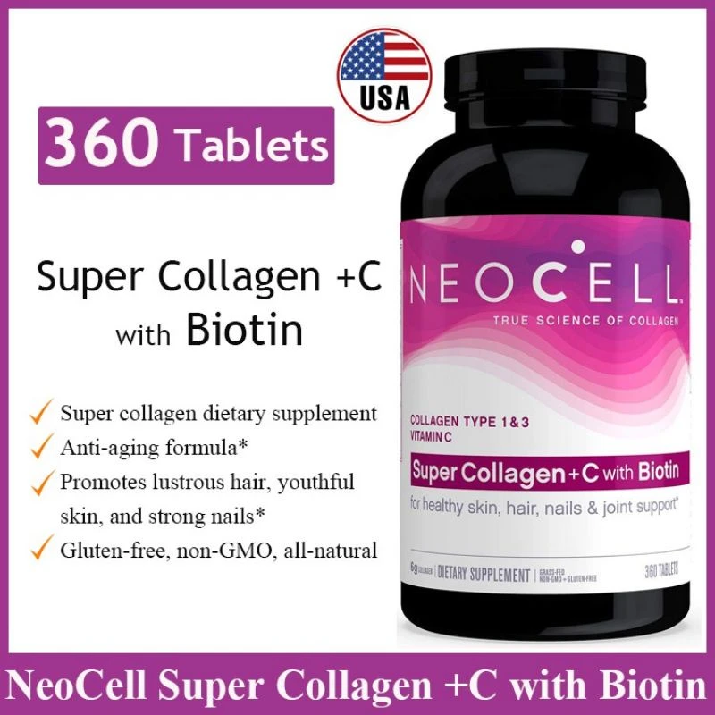 Neocell Super Collagen + C Biotin 360 Tablets - image 7