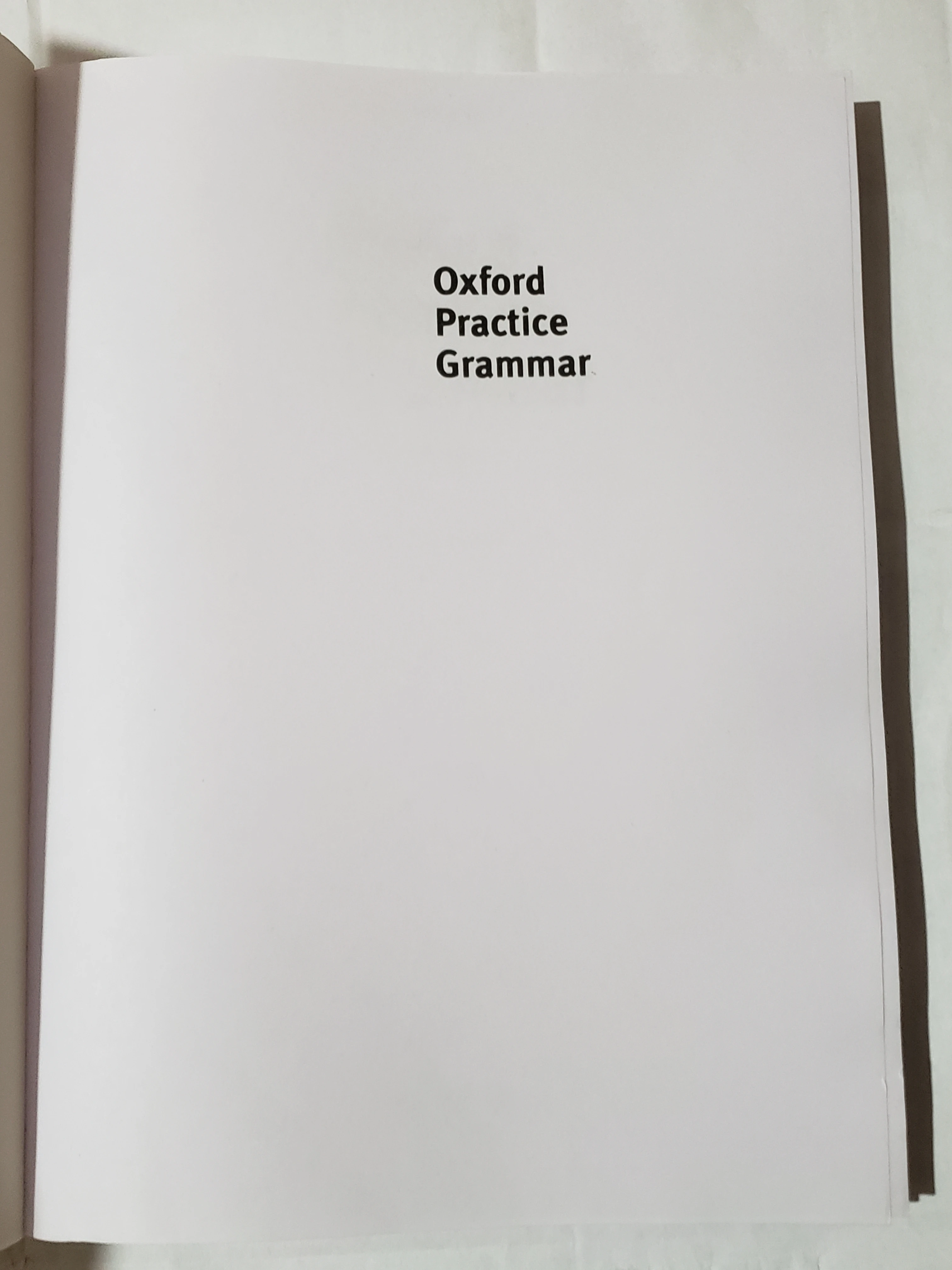 Oxford English Grammar Book - image 4