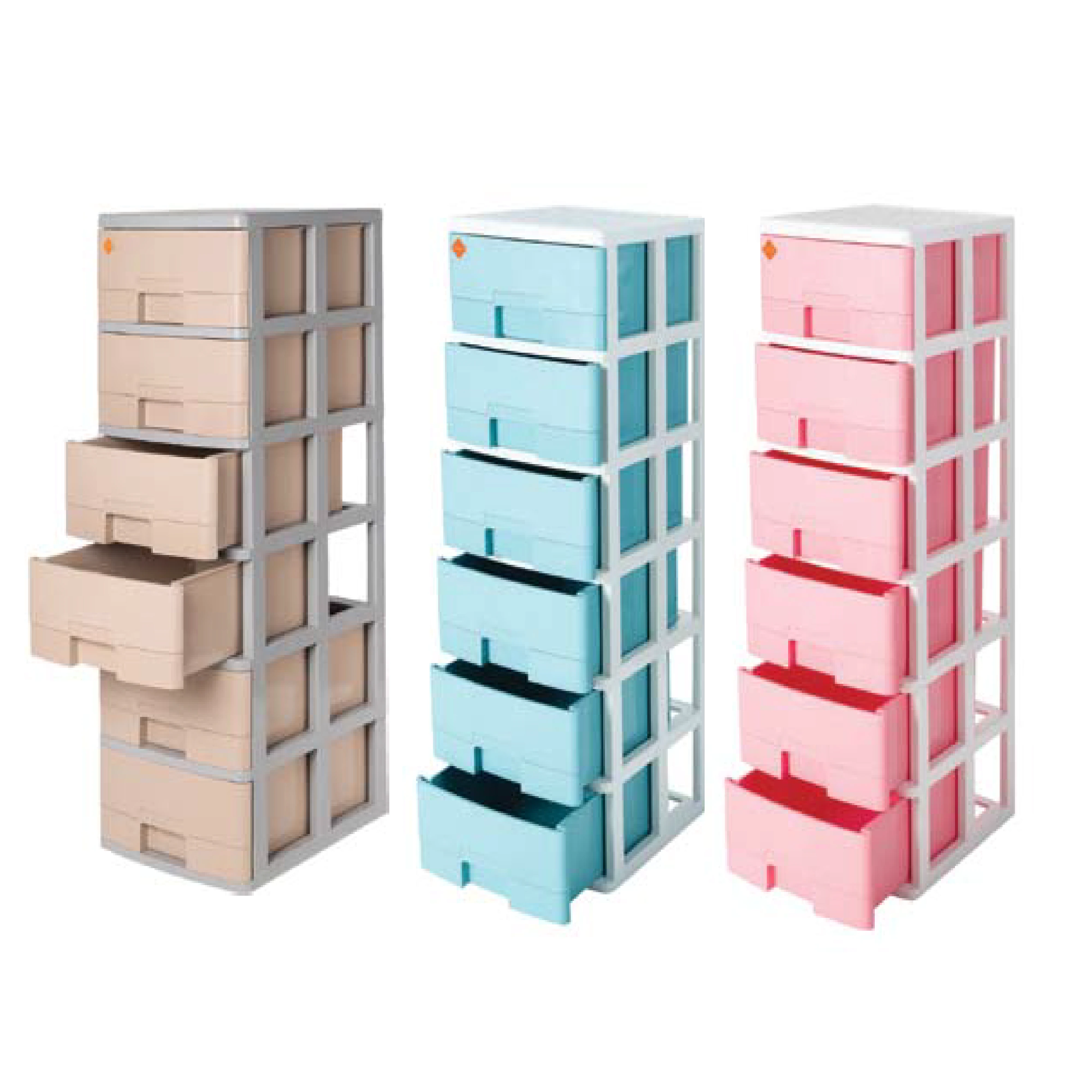Phoenix 6 in 1 Drawer Cupboard Heavy Duty Storage - image 2