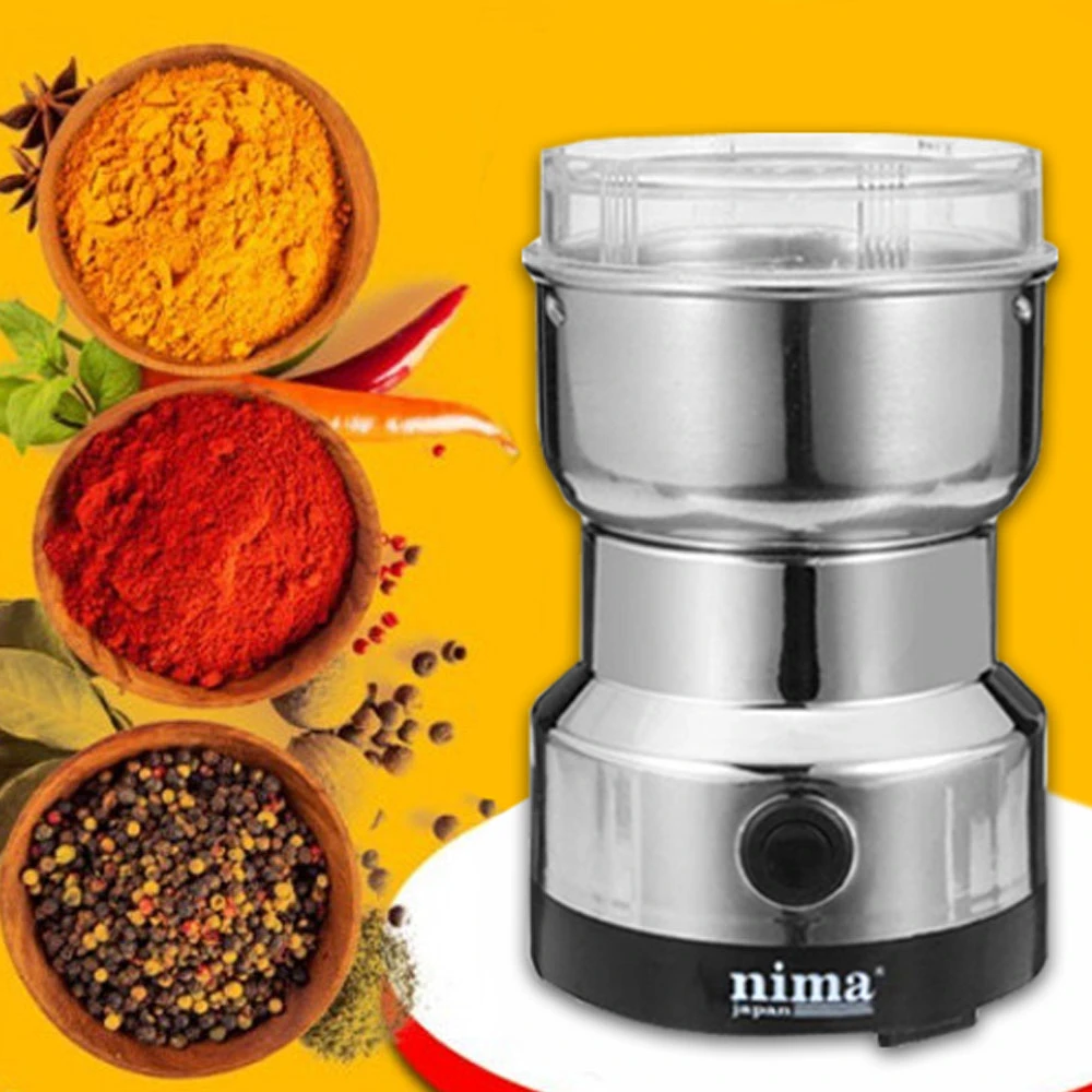 Generic Portable Electric Grinder Stainless Steel - image 5