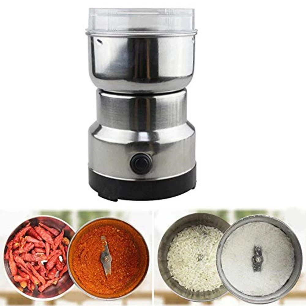 Generic Portable Electric Grinder Stainless Steel - image 4