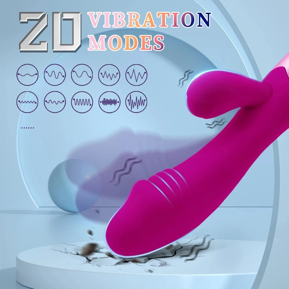 Generic Rabbit Dildo G-Spot Vibrator Adult Toy - image 3
