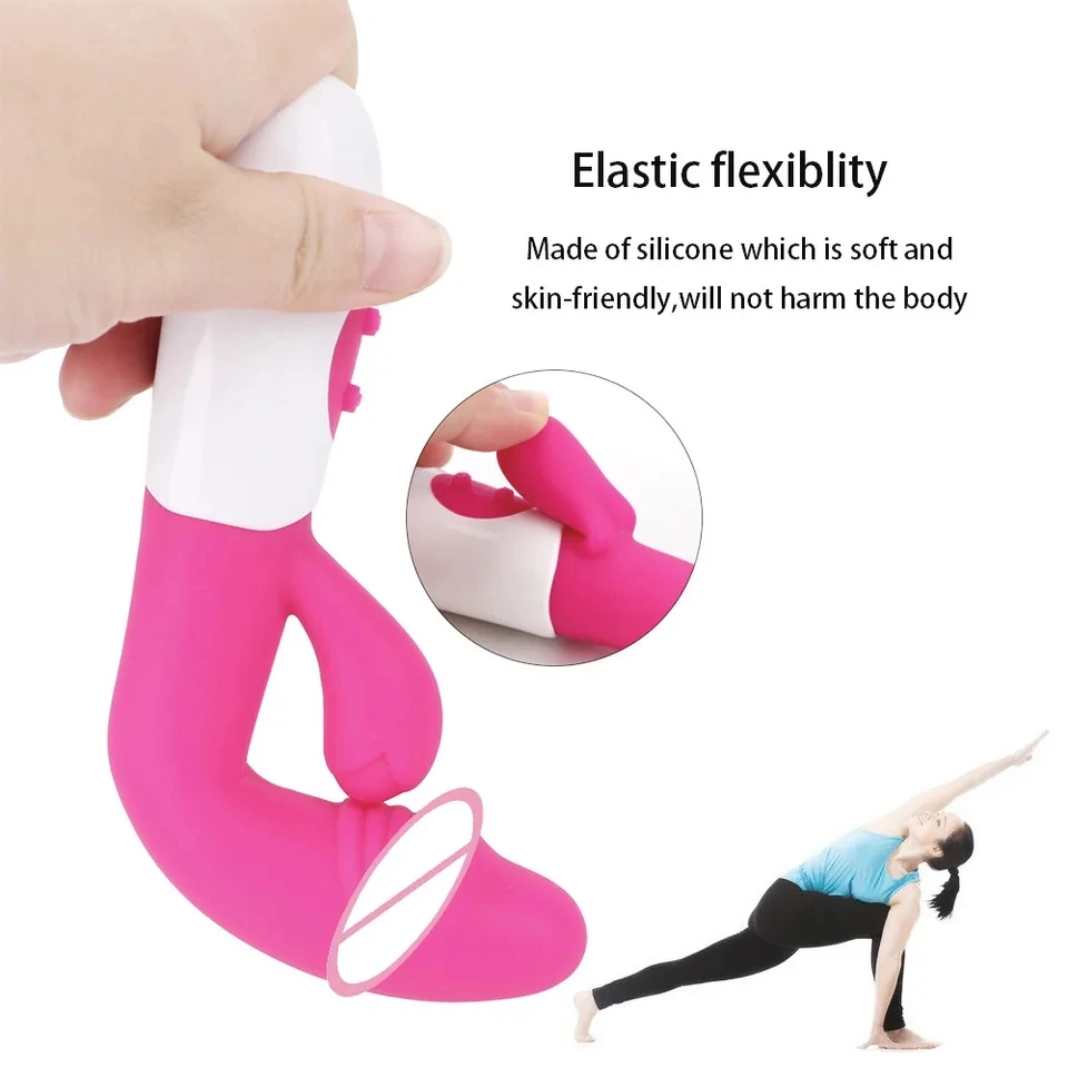 Generic Rabbit Dildo G-Spot Vibrator Adult Toy - image 7