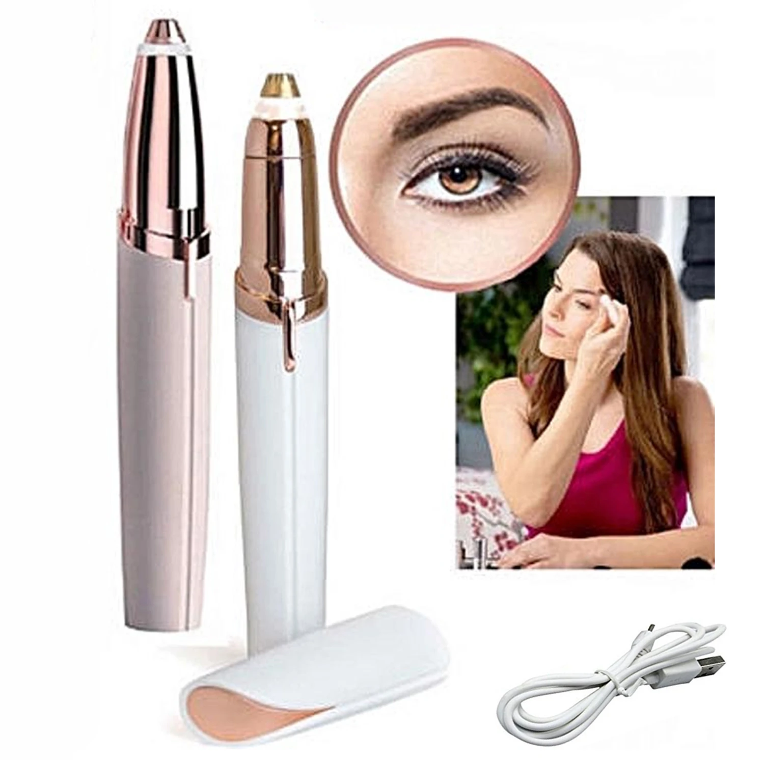 Finishing Touch Flawless Brows Rechargeable Eyebrow Remover - image 7